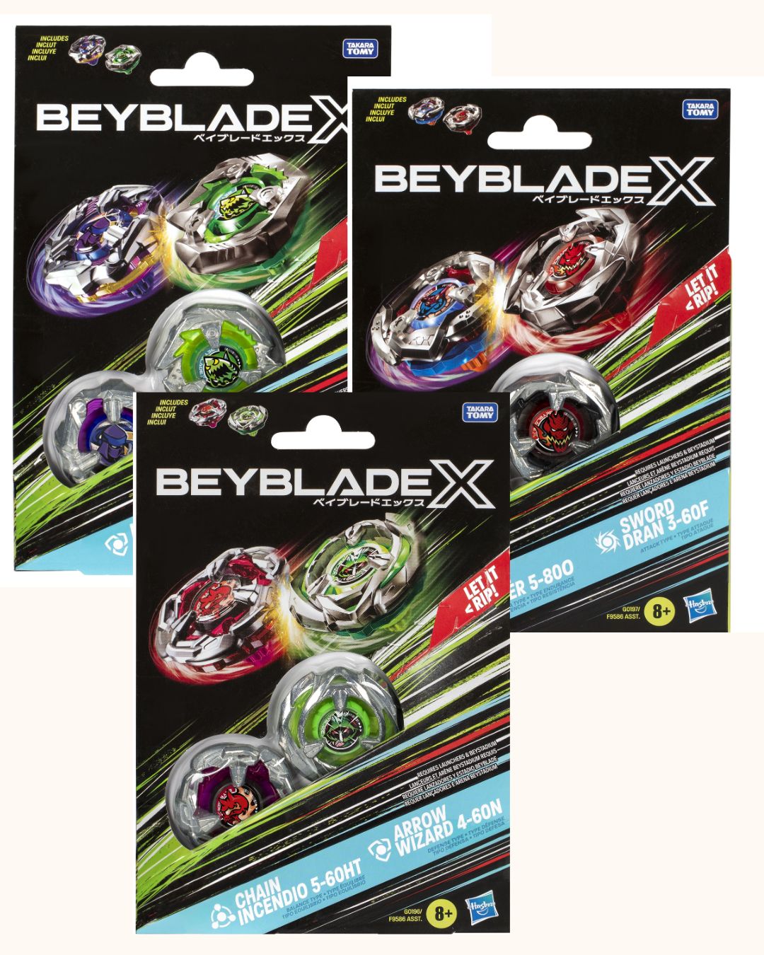 Beyblade X - Top Dual Pack Set