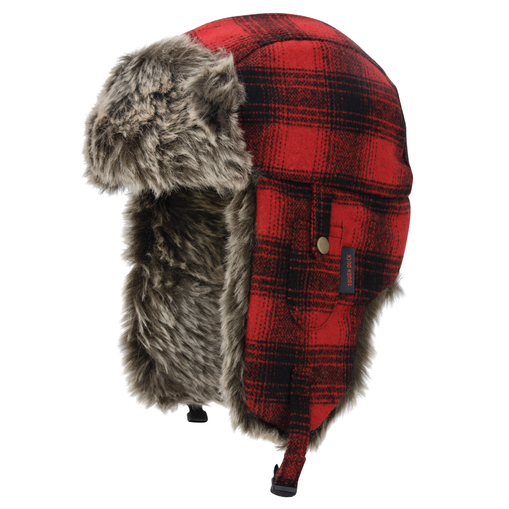 Plaid Aviator Hat