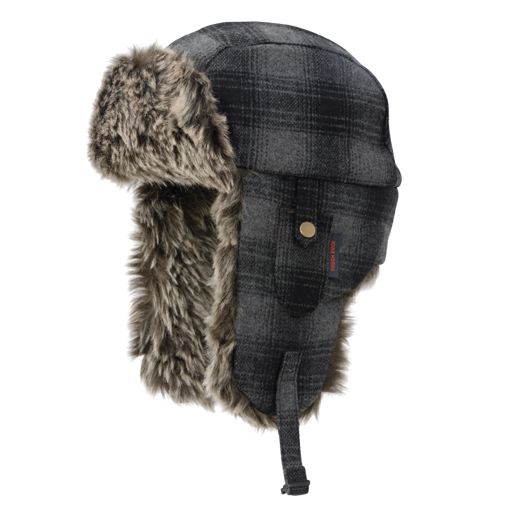 Plaid Aviator Hat