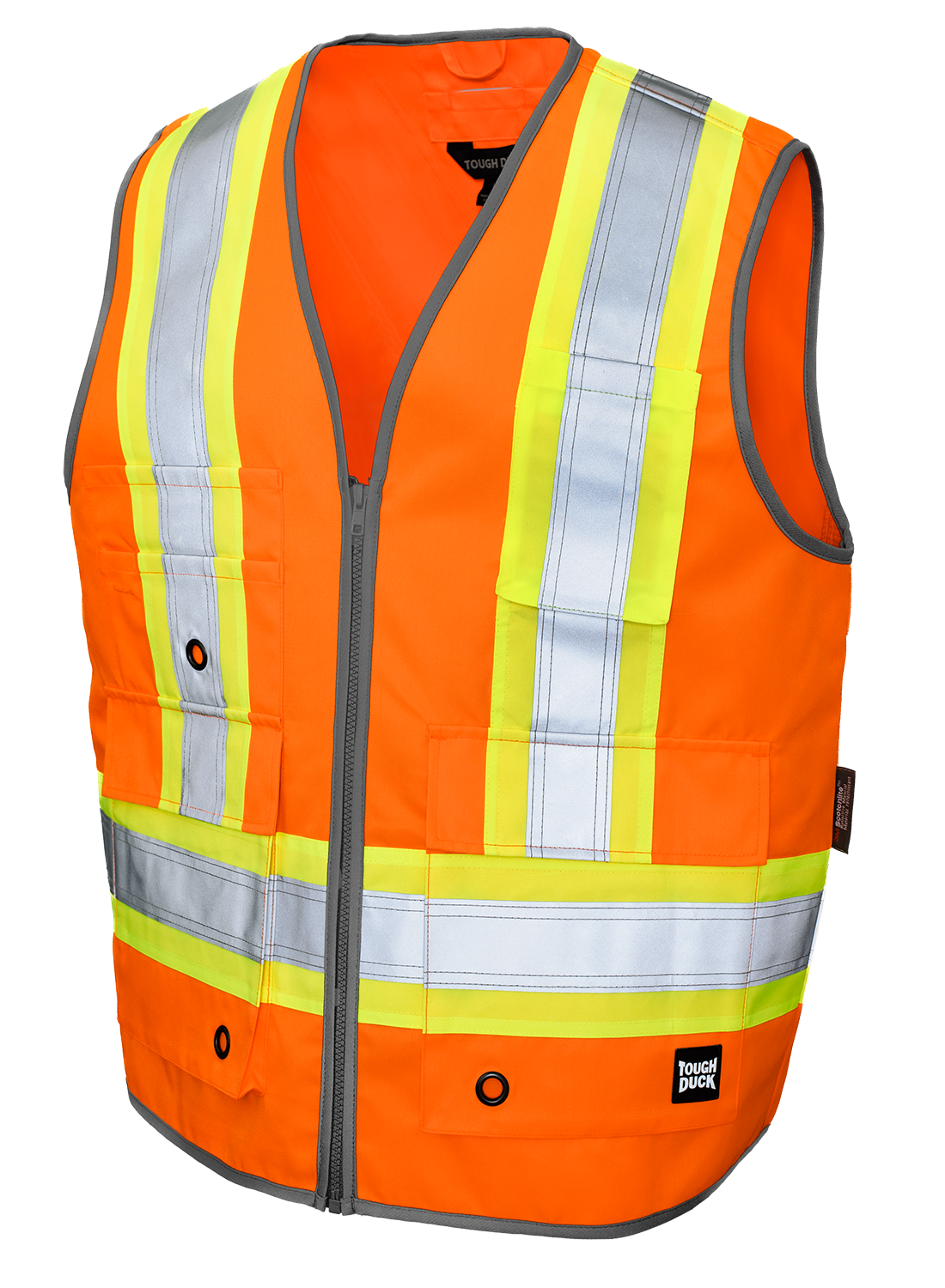 Poly Twill Deluxe Safety Vest