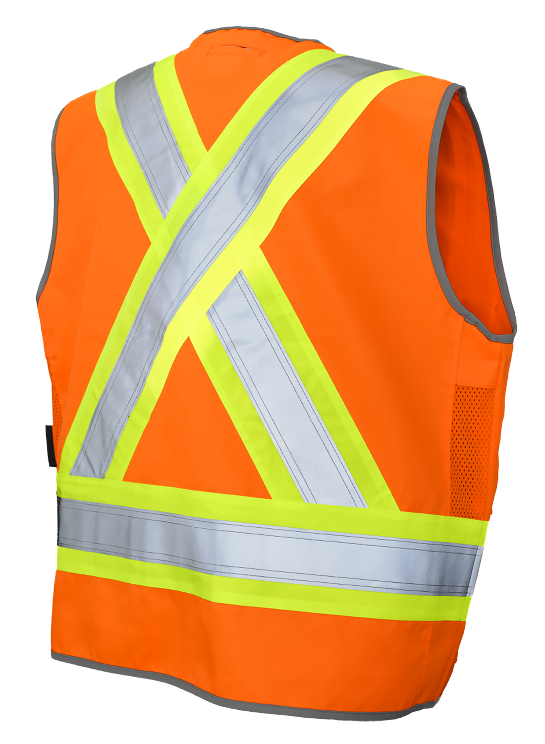 Poly Twill Deluxe Safety Vest