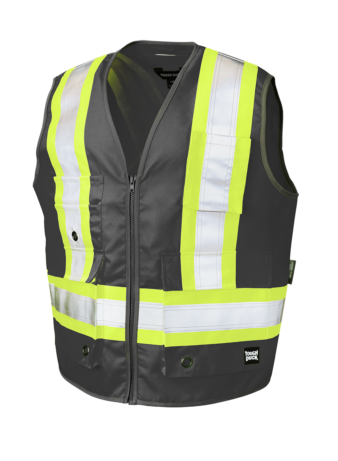 Poly Twill Deluxe Safety Vest