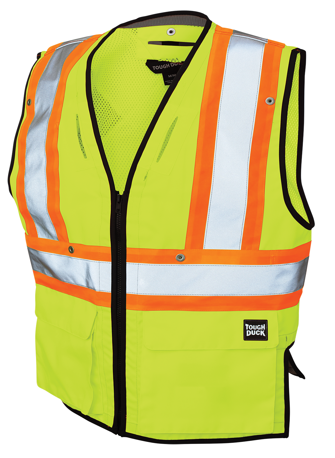 Poly Twill Harness Compatible Safety Vest