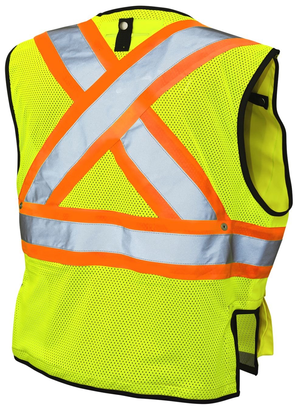 Poly Twill Harness Compatible Safety Vest