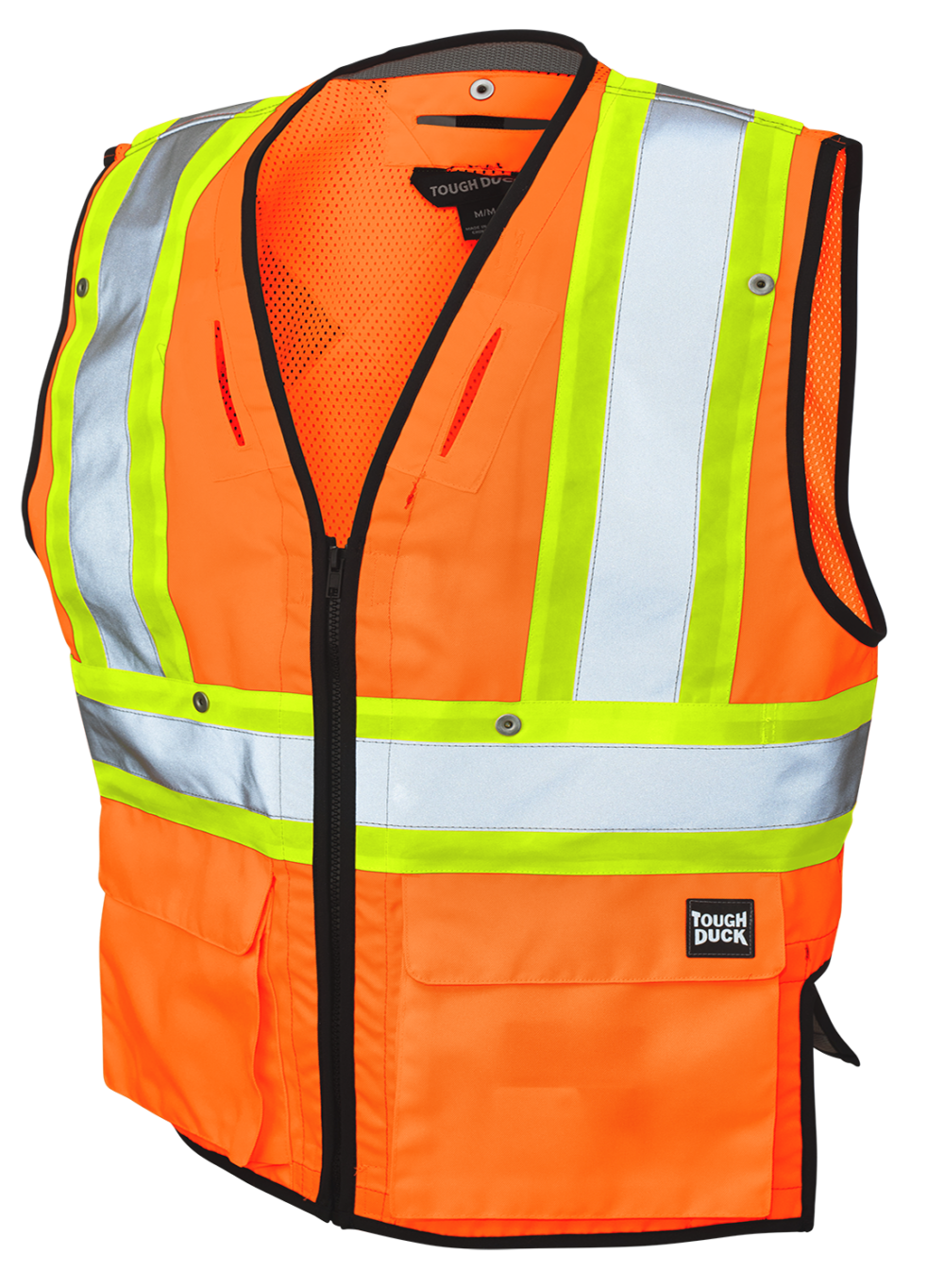 Poly Twill Harness Compatible Safety Vest