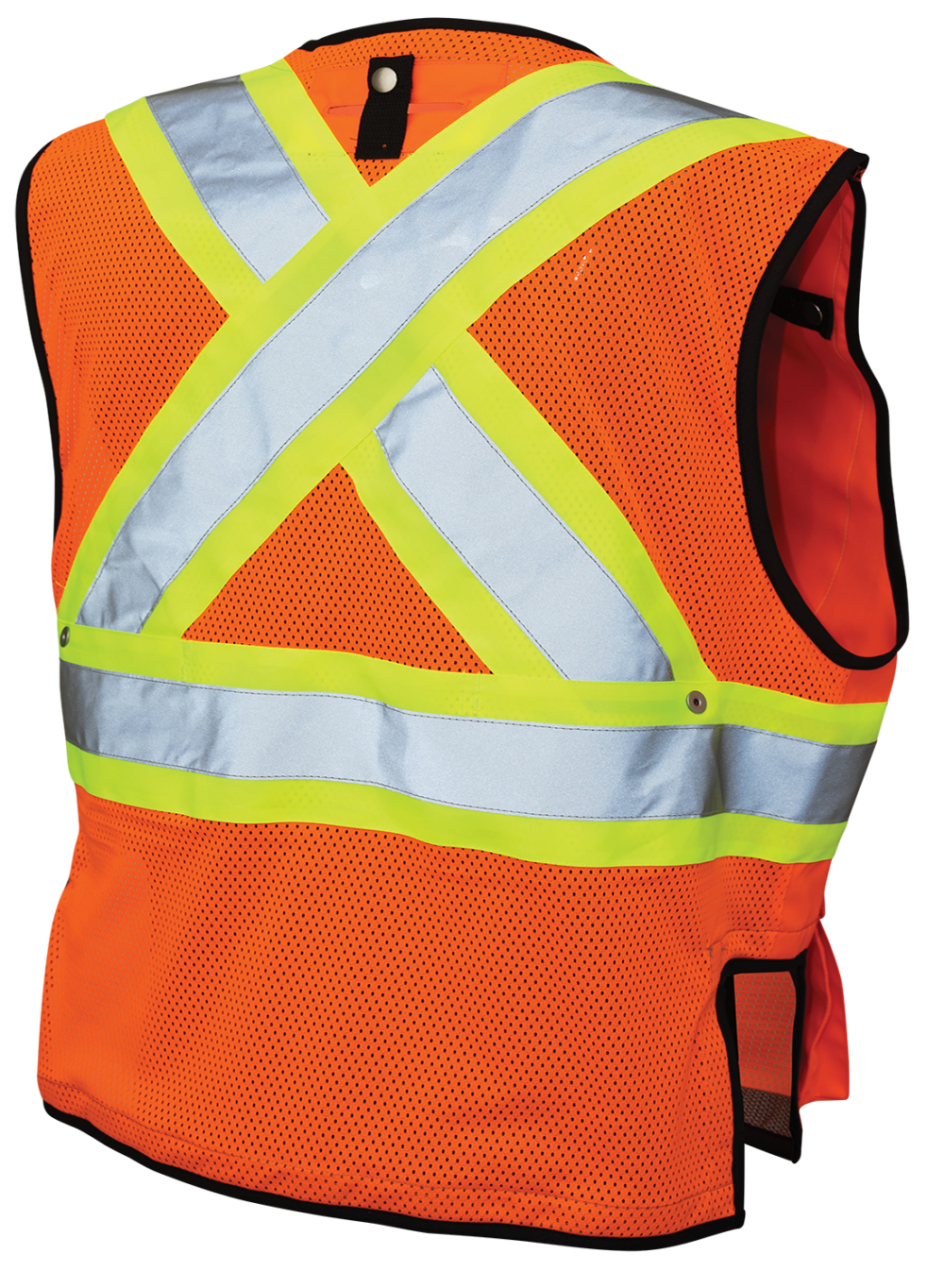 Poly Twill Harness Compatible Safety Vest