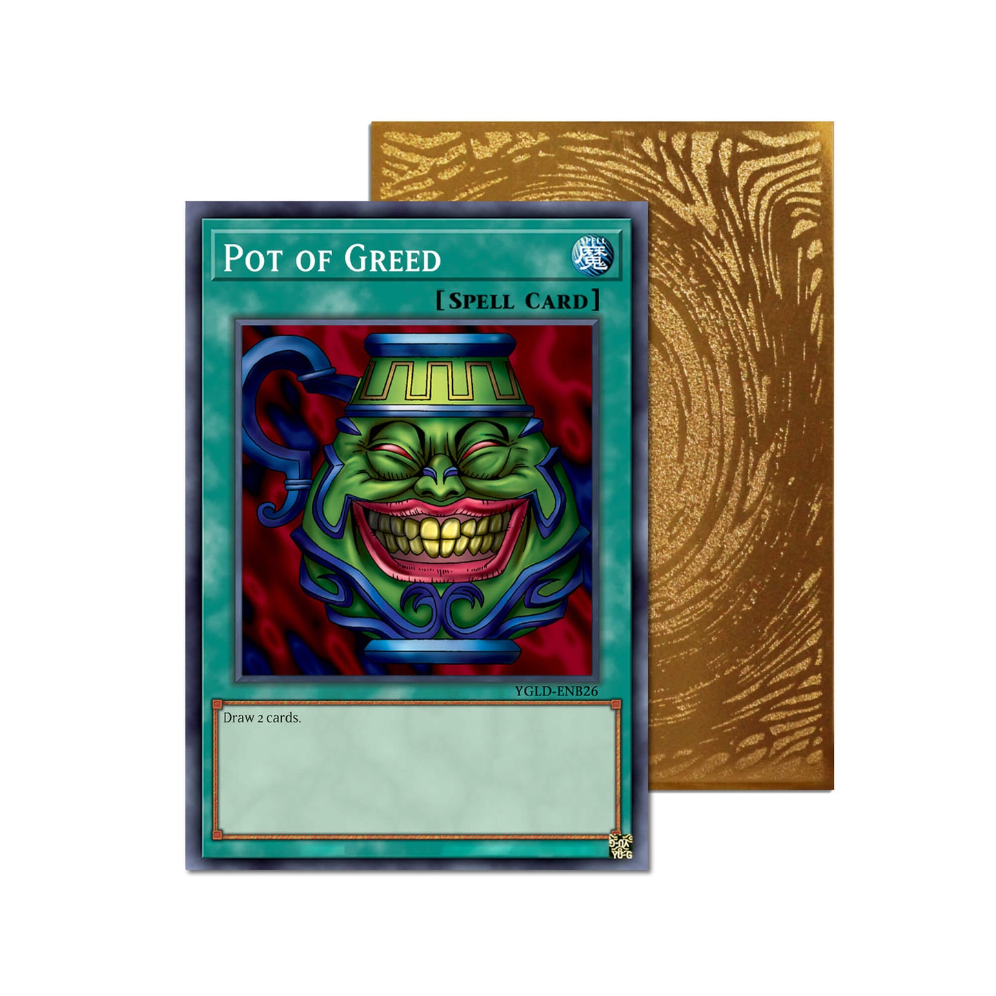 Pot of Greed Metal Orica Card