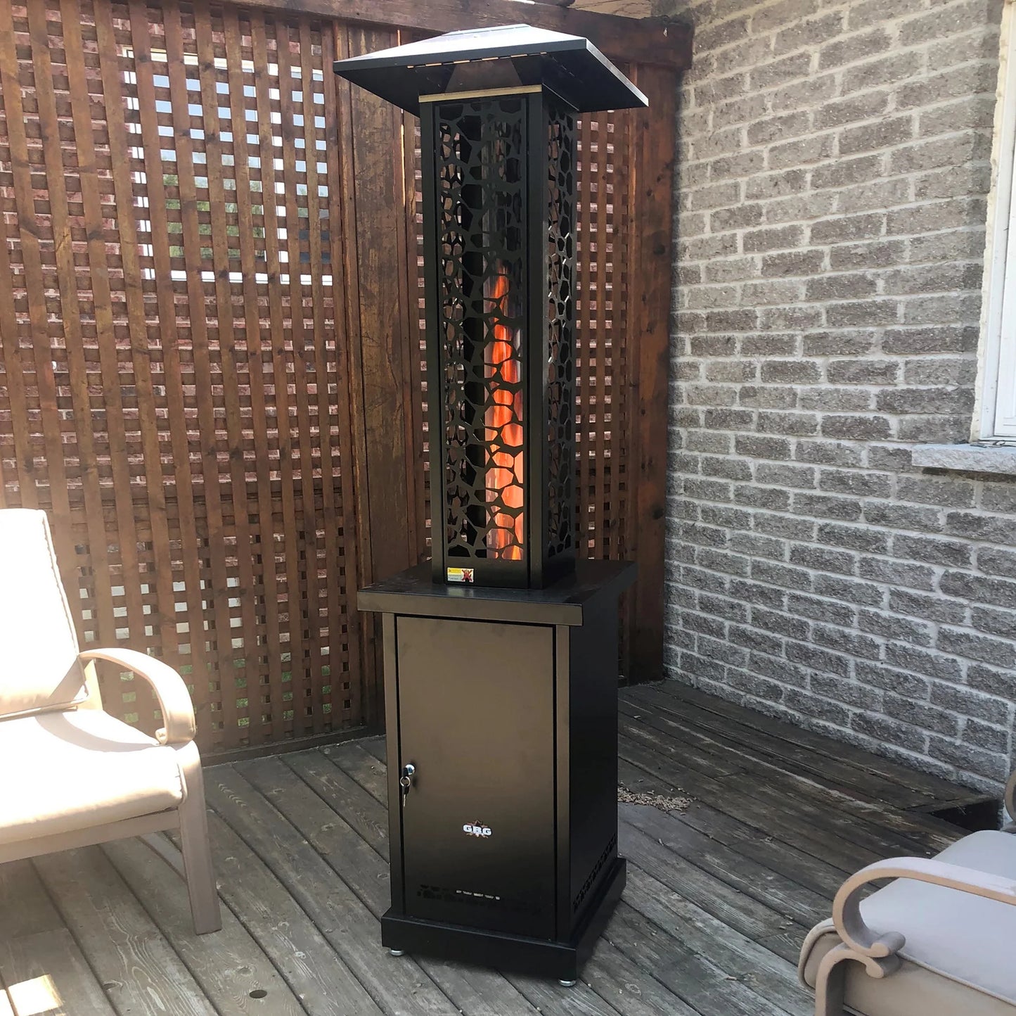 Premium Pellet-Powered Patio Heater