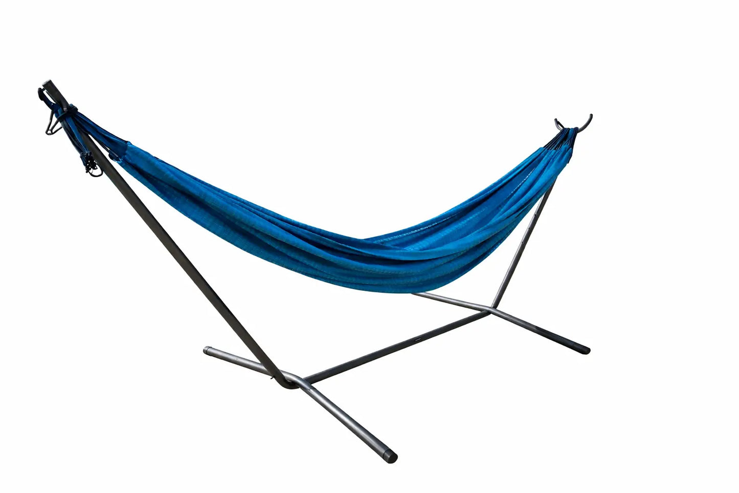 Premium Brazilian Style Double Hammock with Universal Stand