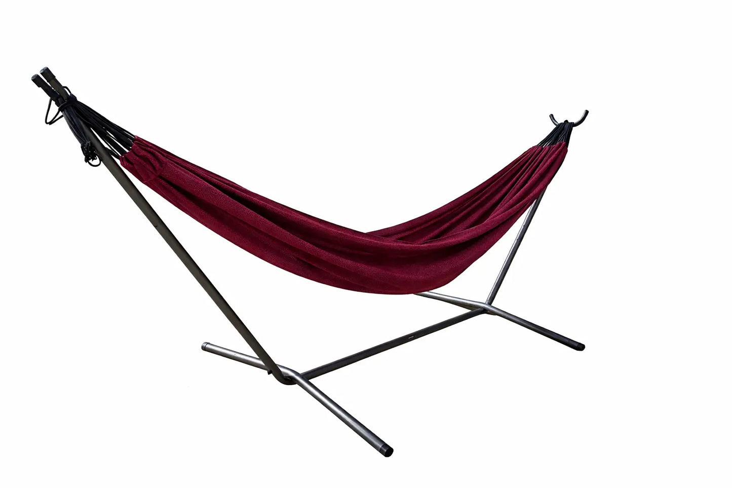 Premium Brazilian Style Double Hammock with Universal Stand