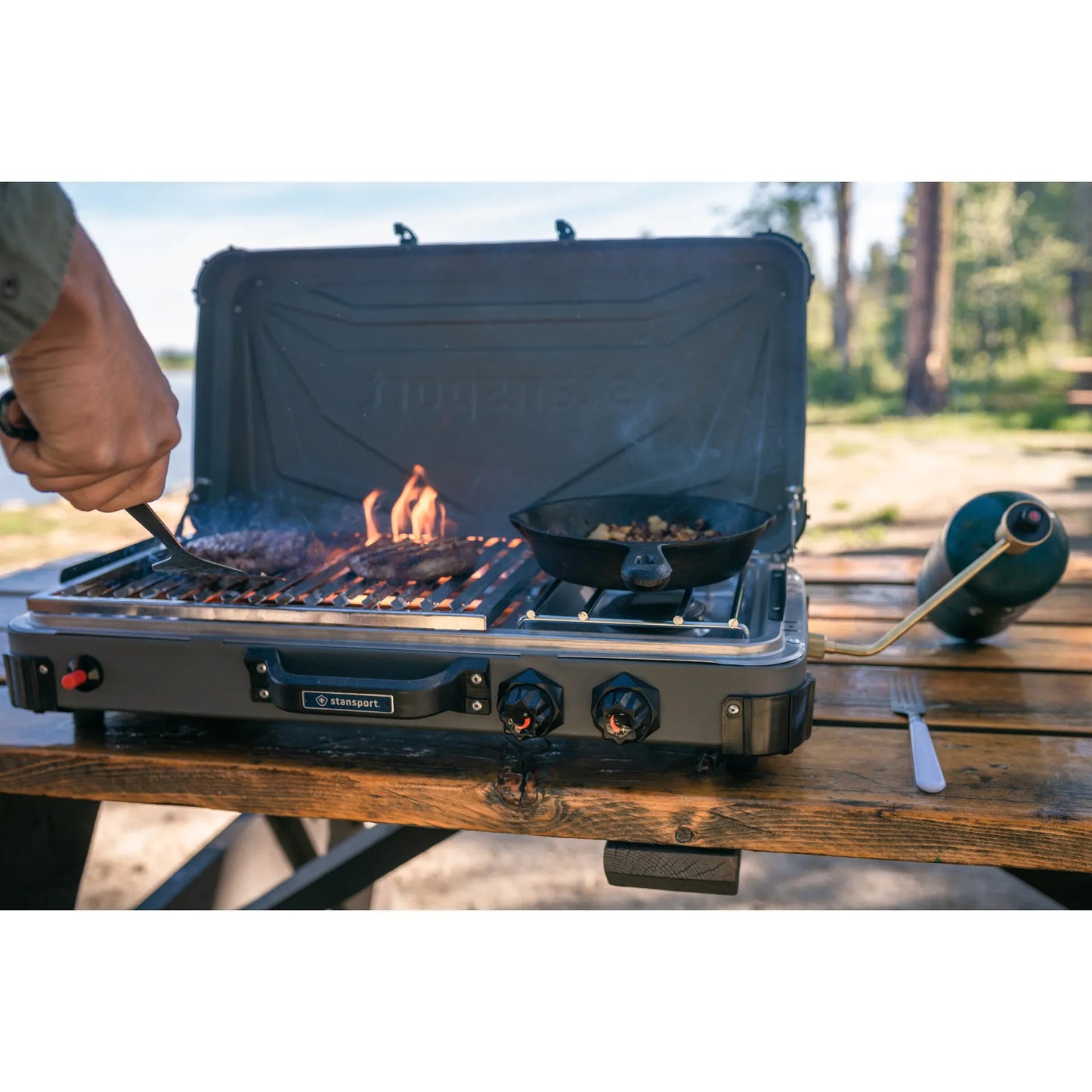 Propane Stove & Grill Combo