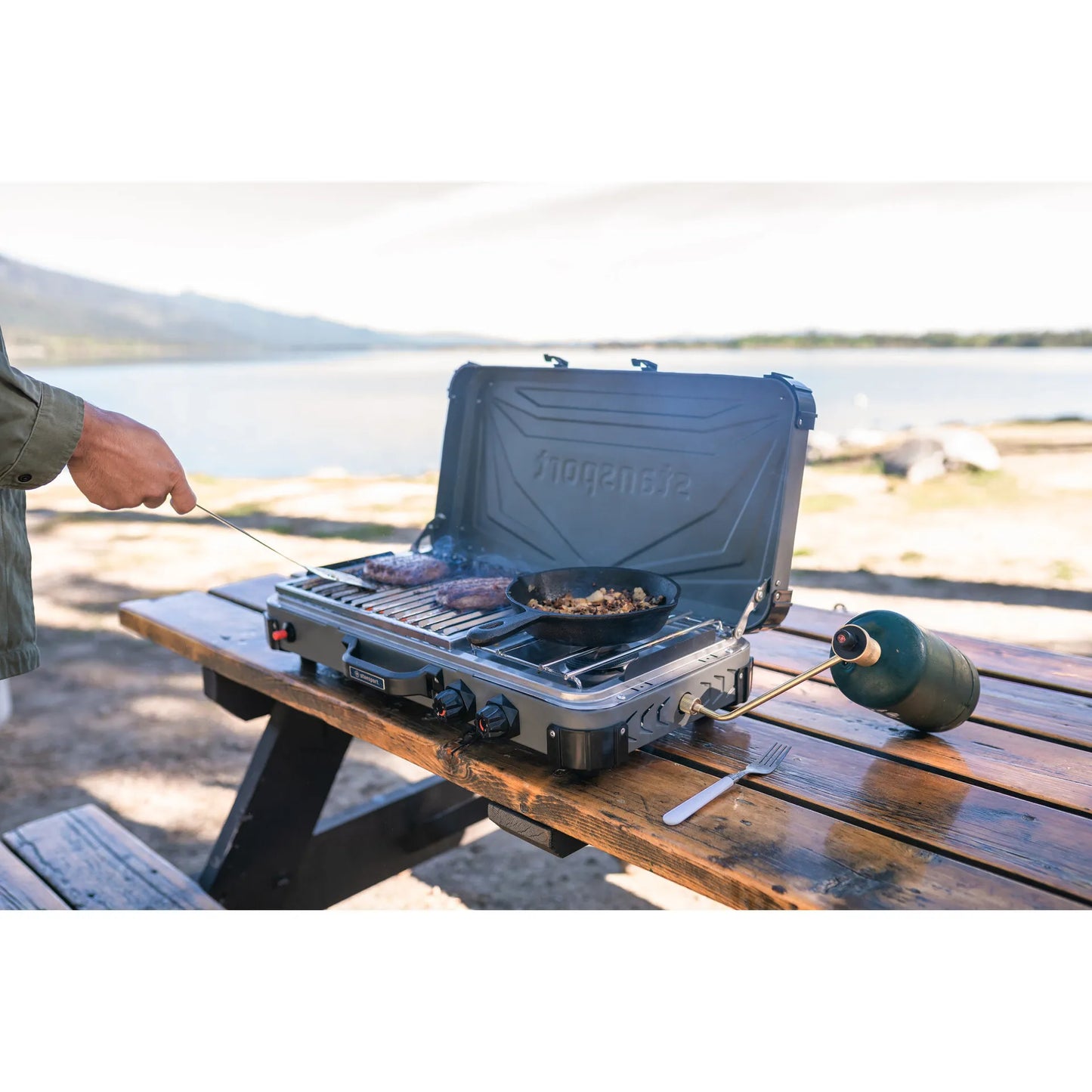 Propane Stove & Grill Combo