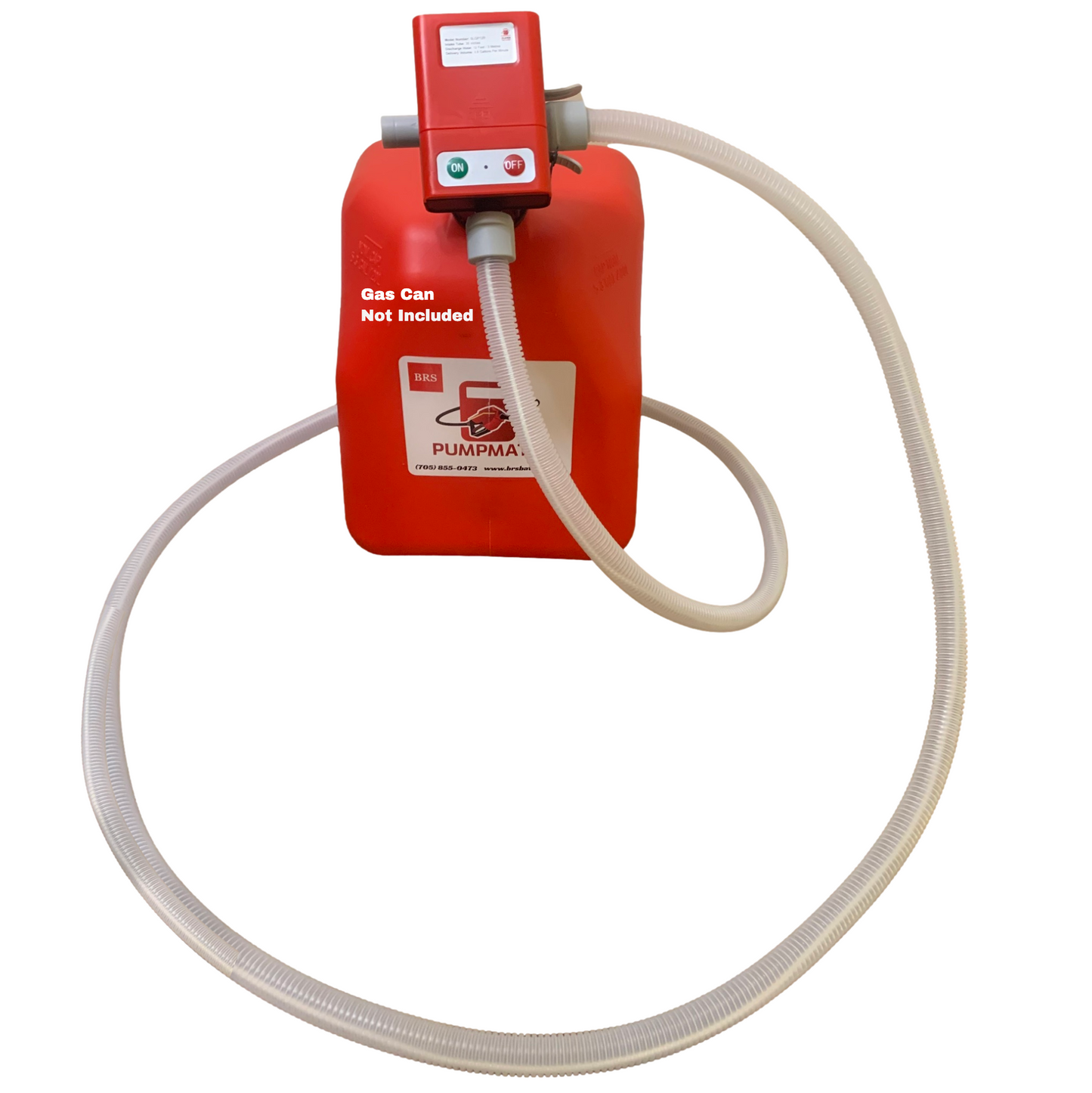 *New* PumpMatic Super Long Gas Pump w/ 12 Ft Hose - 3.8 GPM - Gas, Diesel, Kerosene