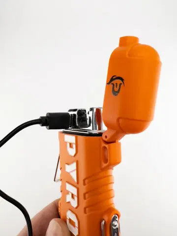 Pyro Putty Elite Rechargeable Dual Arc Lighter w/ Compartment