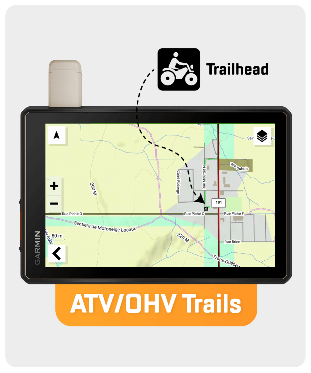 Quebec GPS Maps
