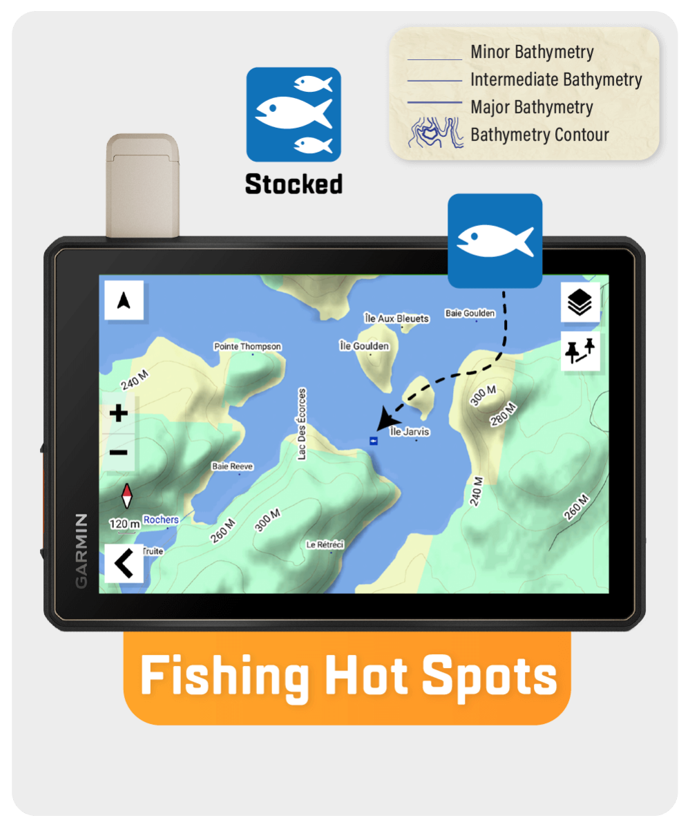 Quebec GPS Maps