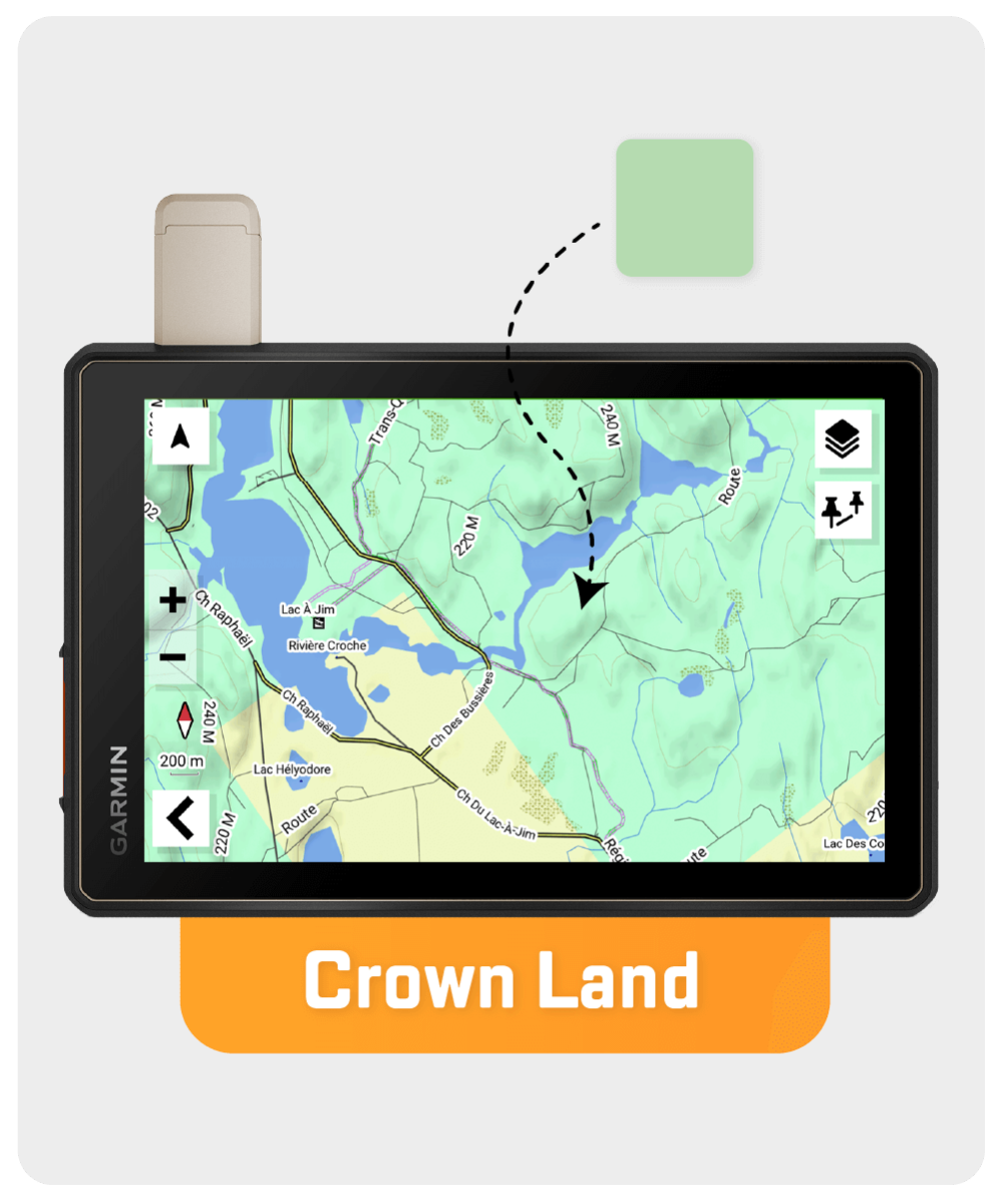 Quebec GPS Maps