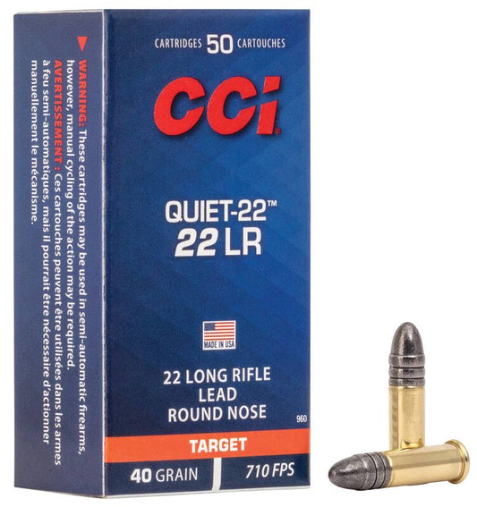 CCI Quiet-22 22 LR 40 Grain