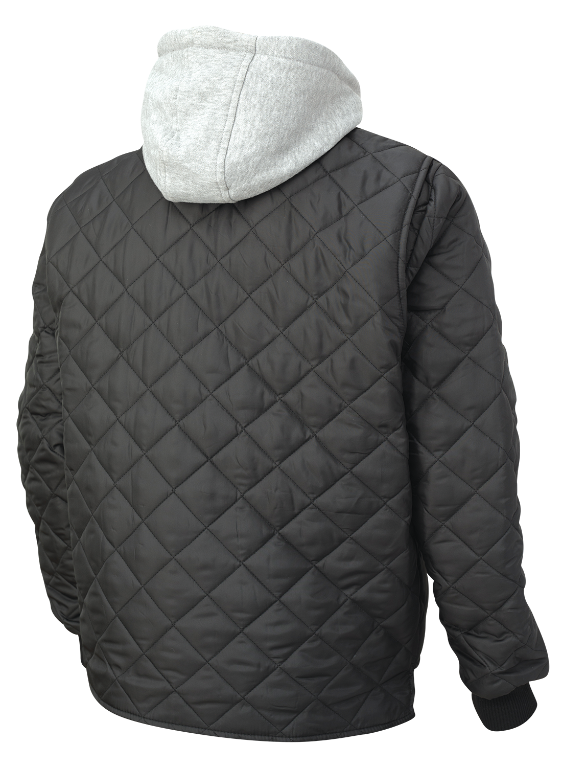 Quilted Hooded Freezer Jacket