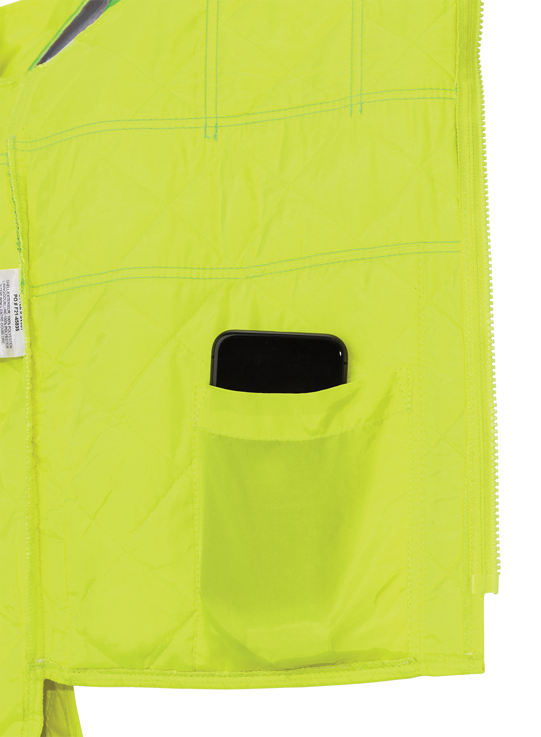 Quilted Safety Freezer Vest