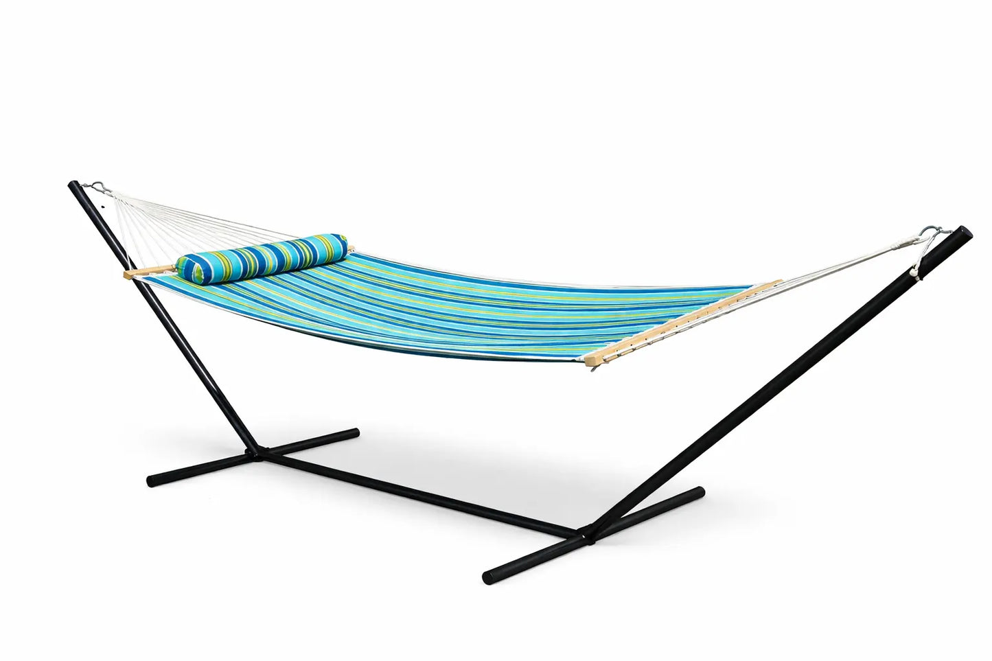 Deluxe Quilted Hammock with 3-Beam Stand