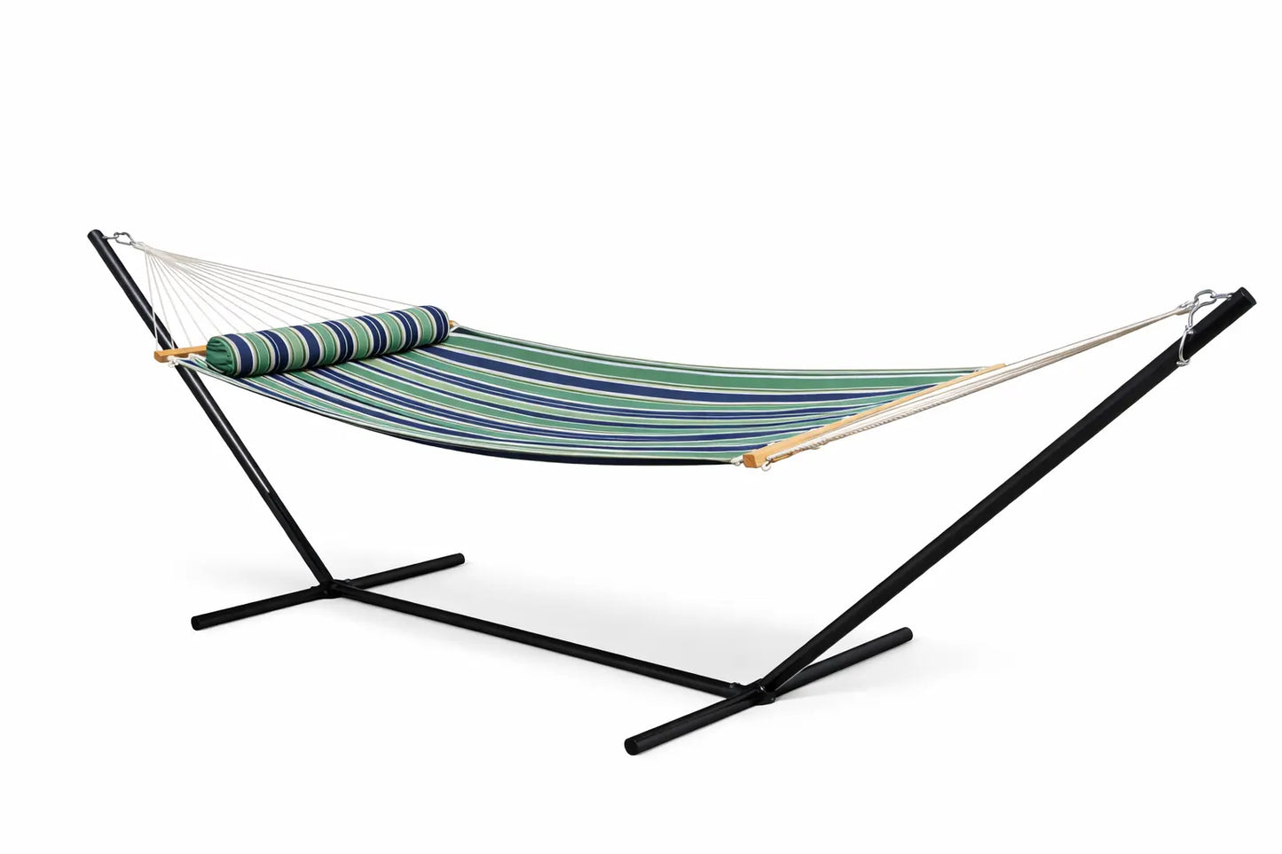 Deluxe Quilted Hammock with 3-Beam Stand