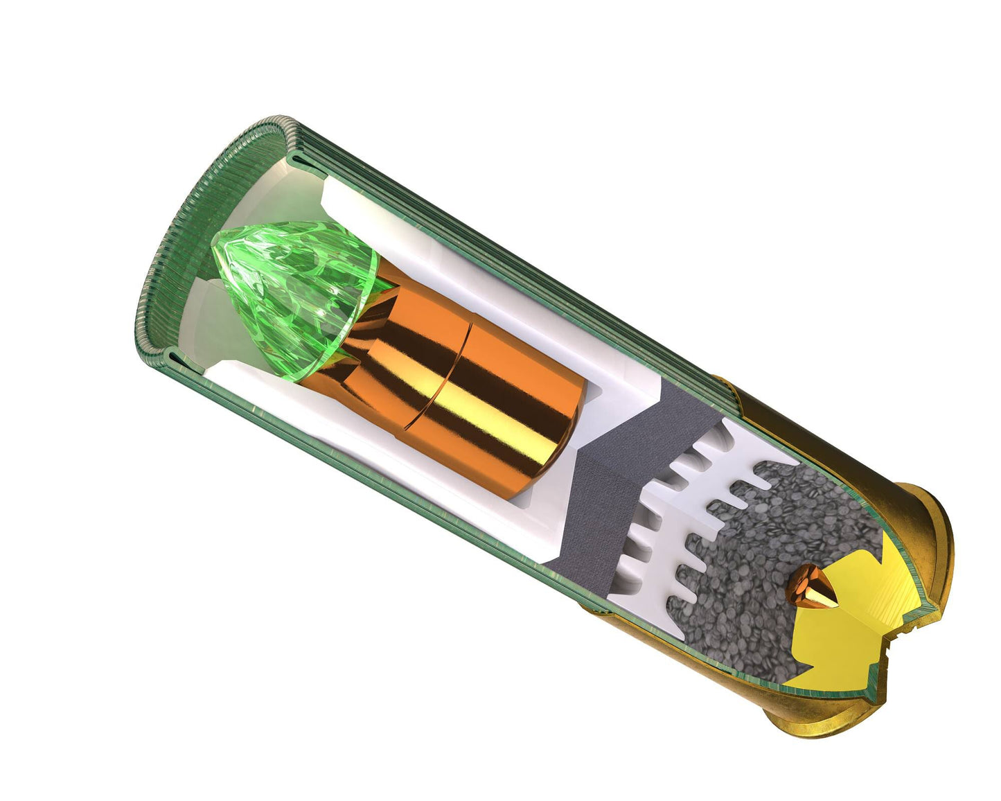 Accutip Sabot Slug, 20 Gauge, 260 Grain, 3 in, 1900 fps