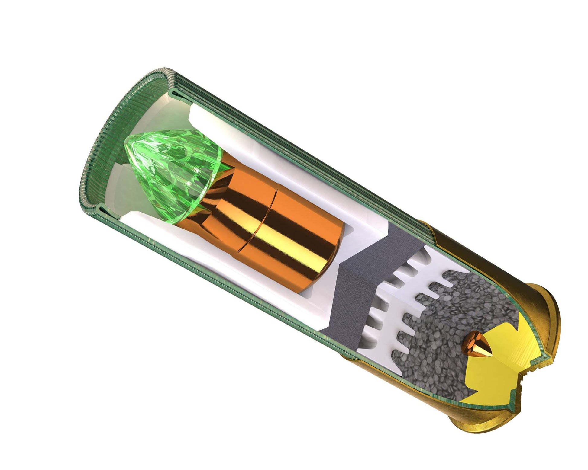 Accutip Sabot Slug, 20 Gauge, 260 Grain, 3 in, 1900 fps