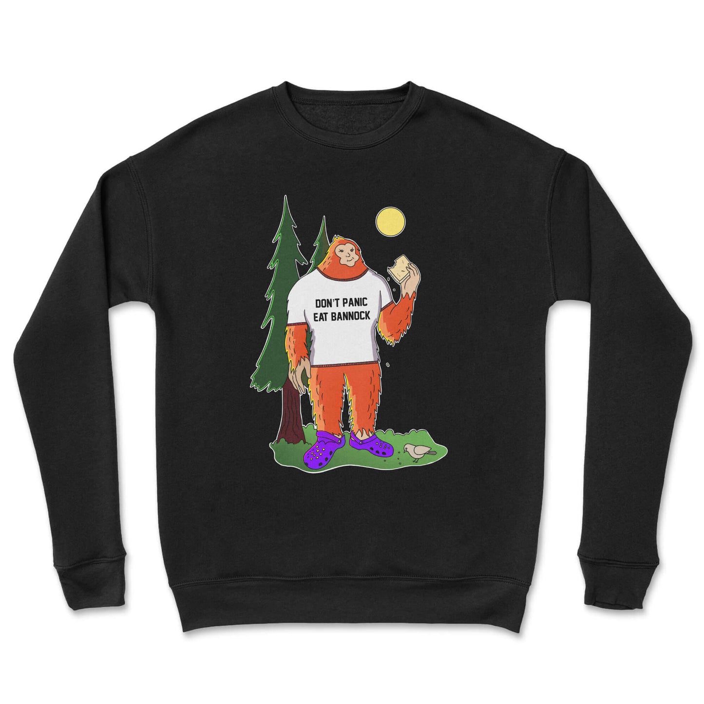Don’t Panic Eat Bannock Crewneck
