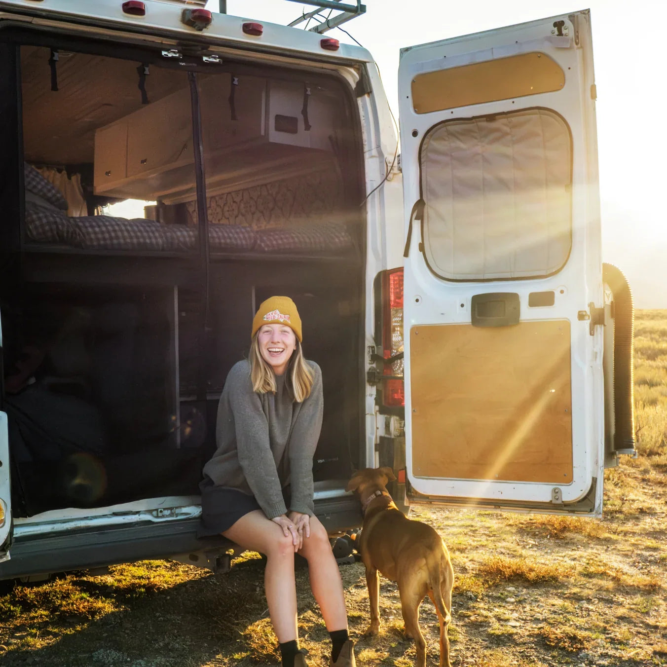 Ram ProMaster Rear Door Bug Screen | VanEssential