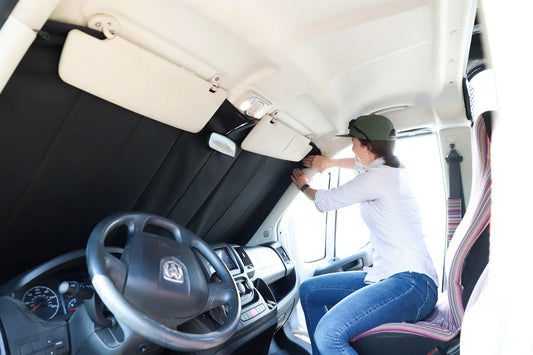 Ram ProMaster Reflective Windshield Cover | VanEssential