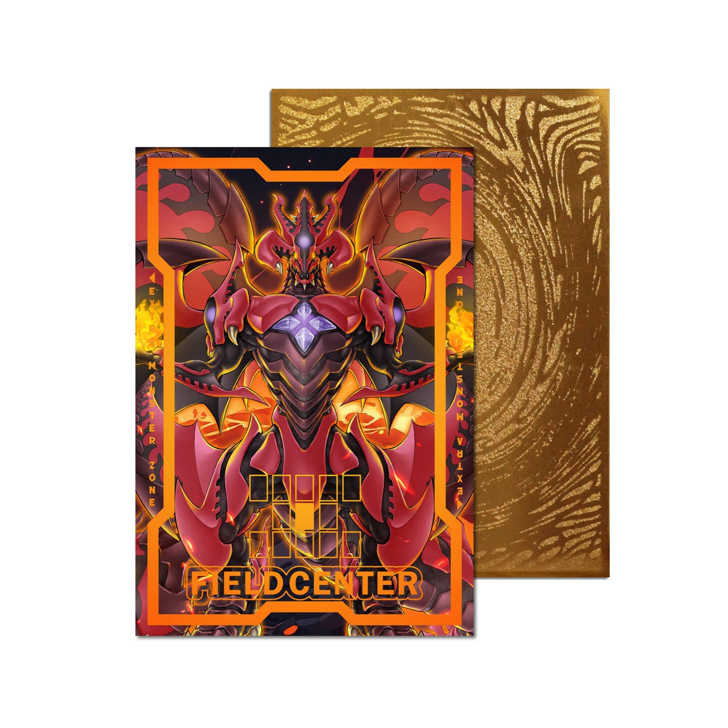 Red Supernova Dragon Metal Field Center