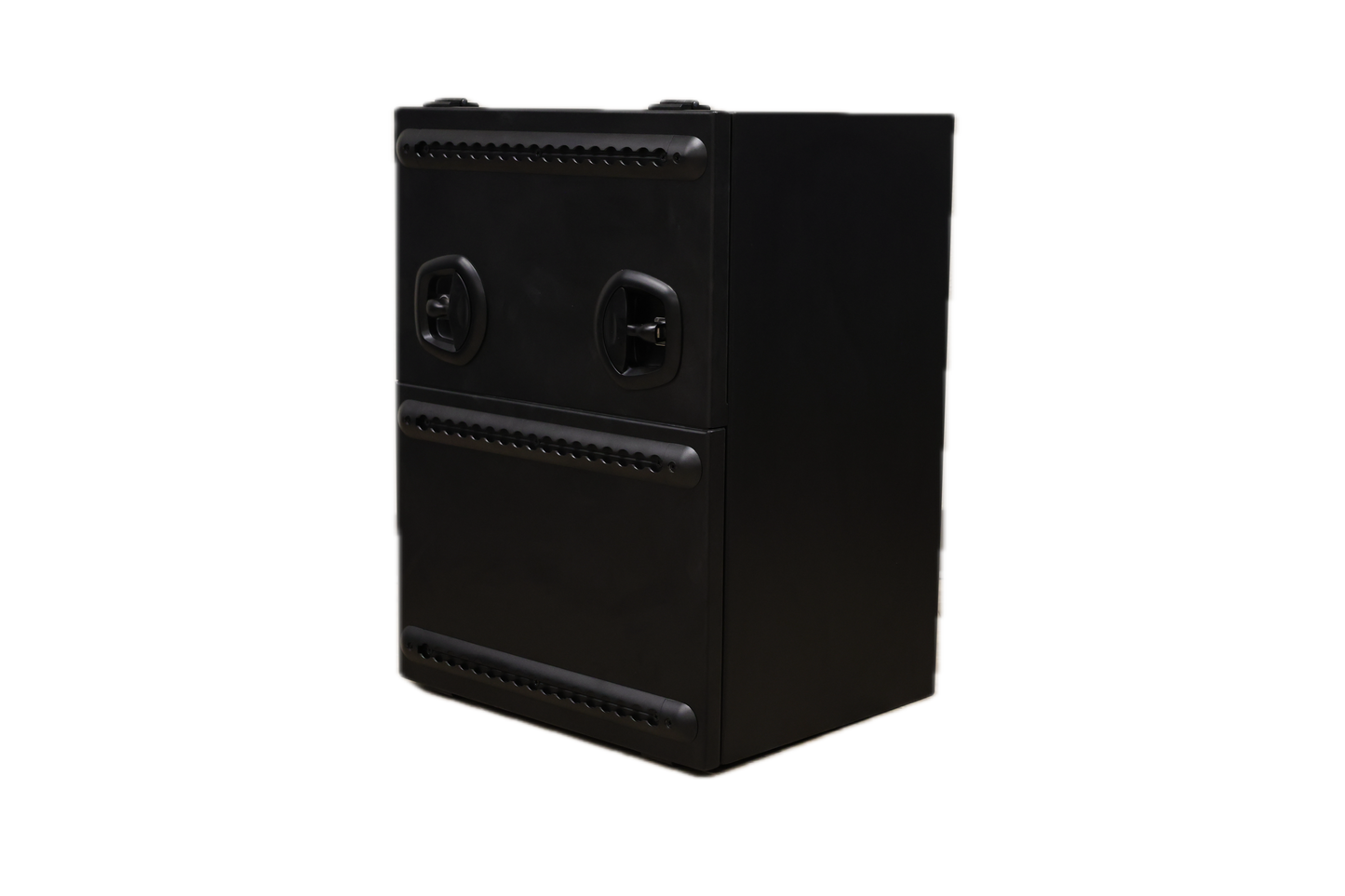 Camper Van Rear Door Aluminum Storage Box | Split Door