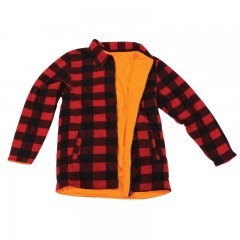 Backwoods Reversible Fleece Lumberjack Jacket