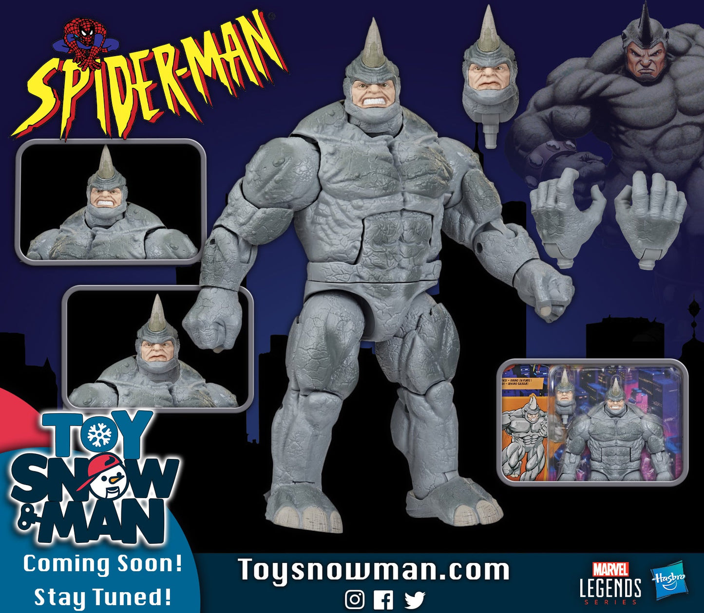 Marvel Legends Spider-Man Rhino Retro