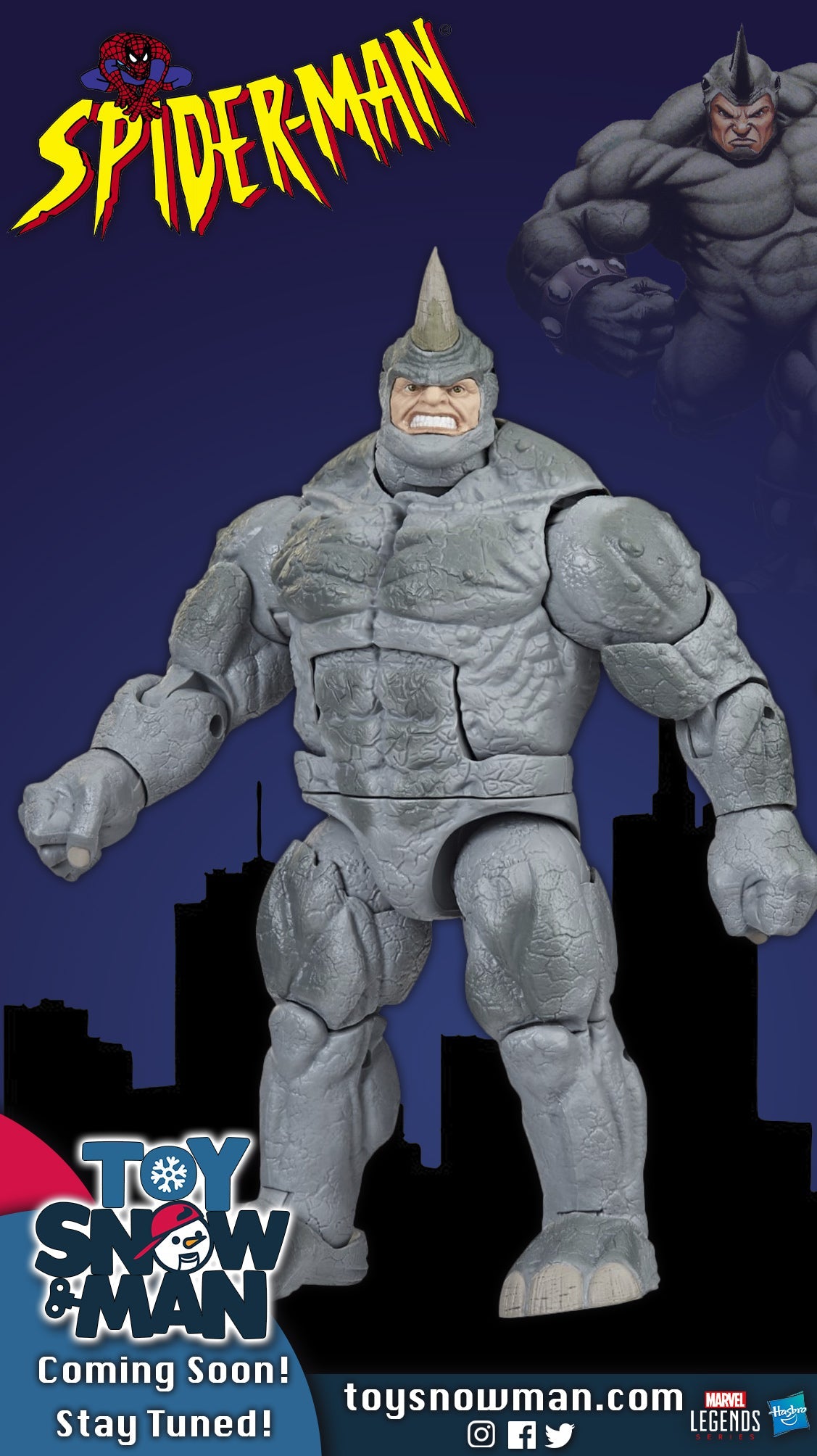 Marvel Legends Spider-Man Rhino Retro