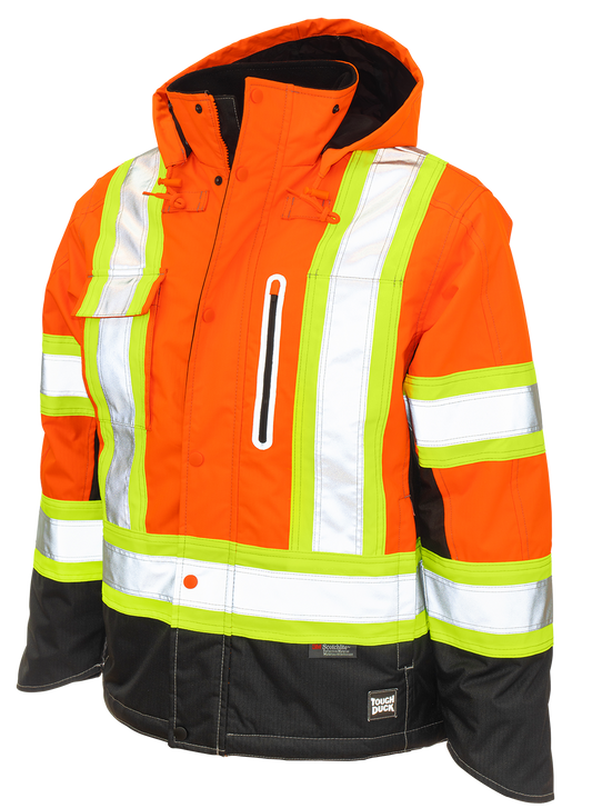 Ripstop Fleece Lined Safety Jacket