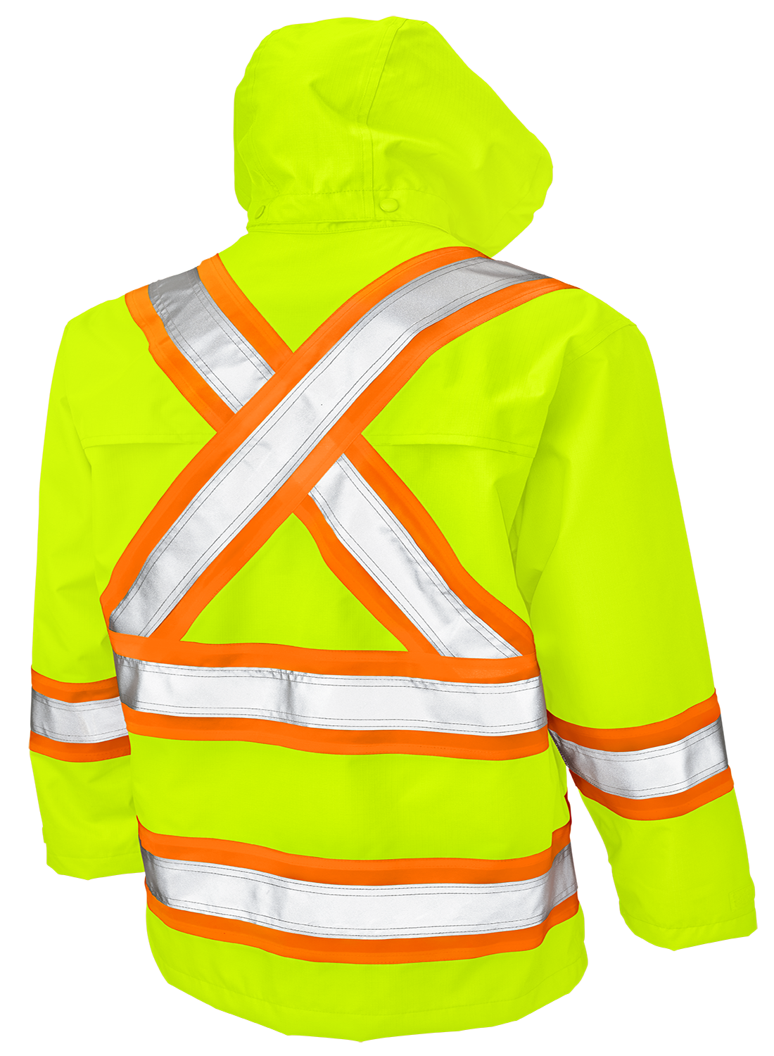 Ripstop Safety Rain Jacket