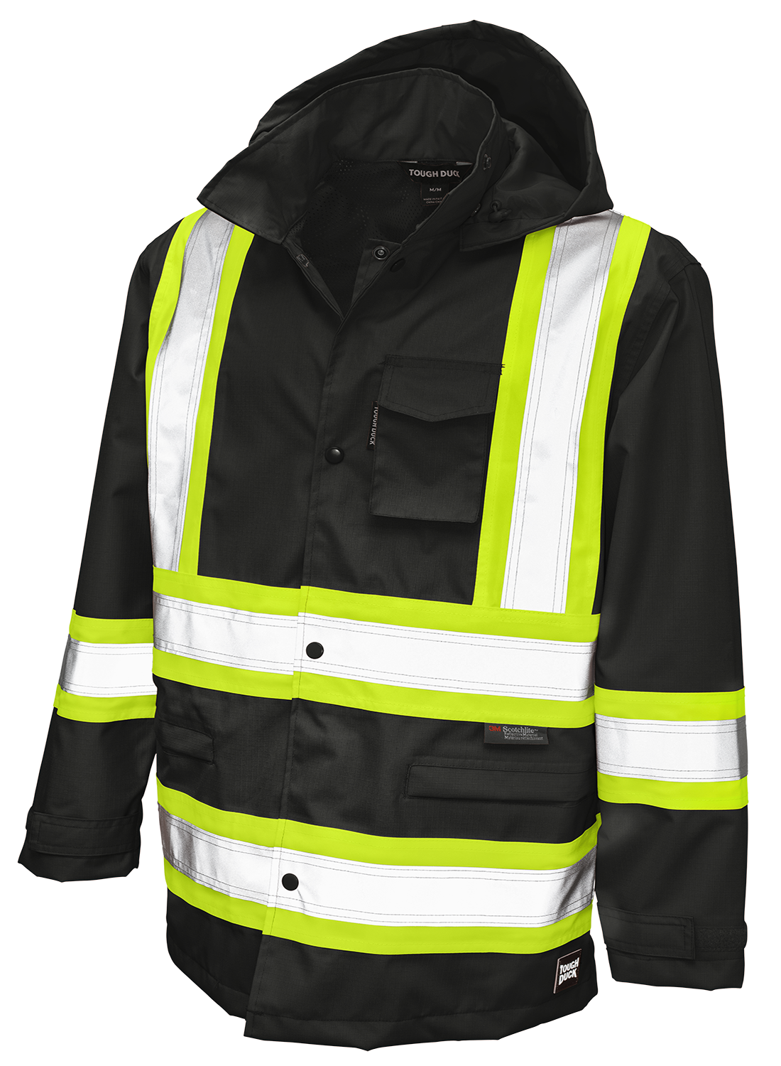 Ripstop Safety Rain Jacket