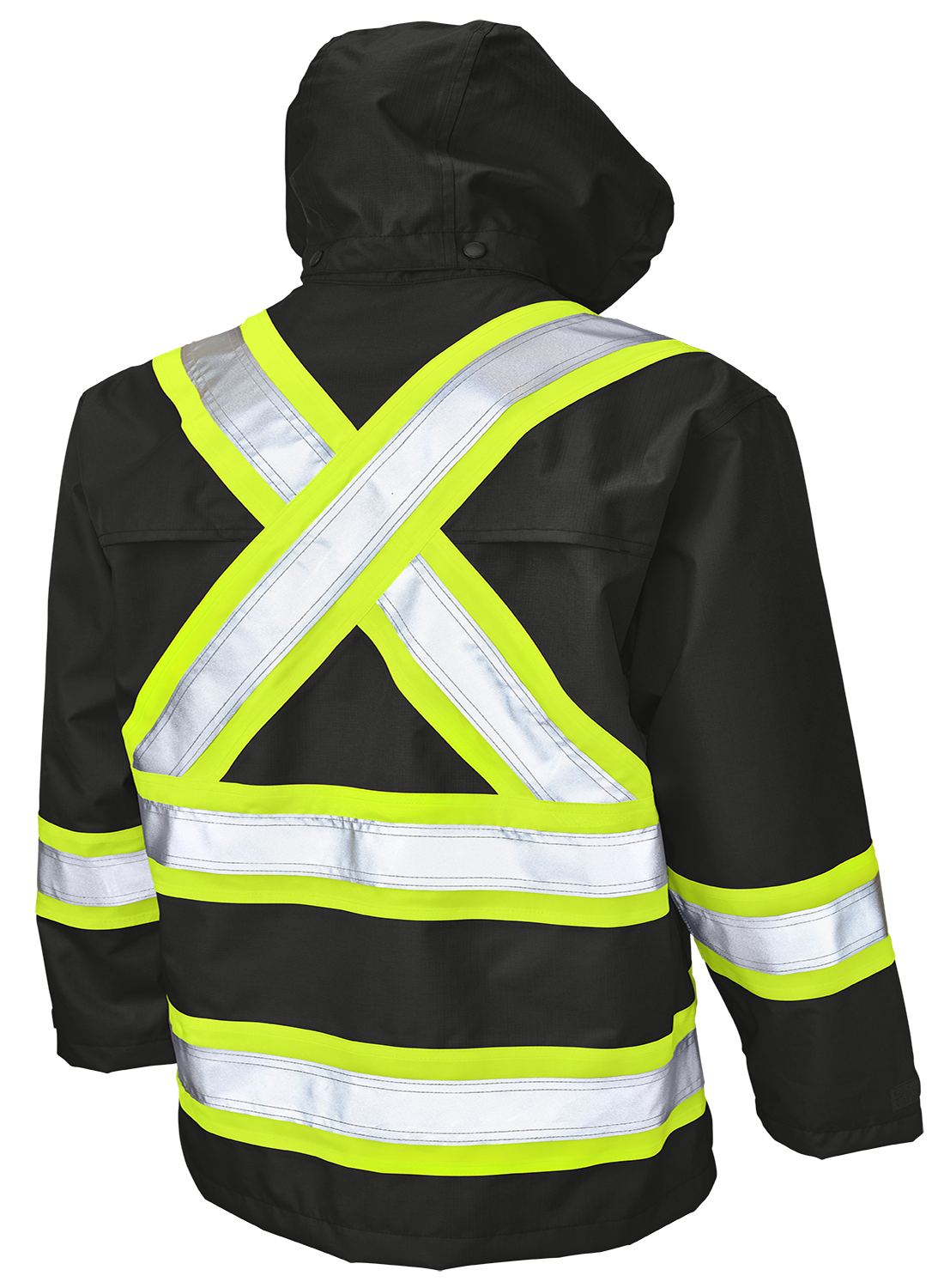 Ripstop Safety Rain Jacket