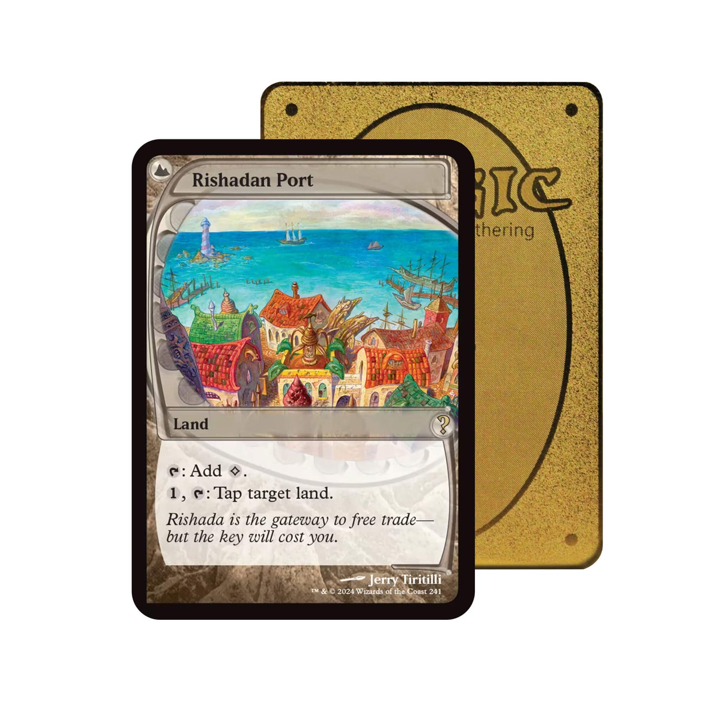 Rishadan Port Metal Orica Card