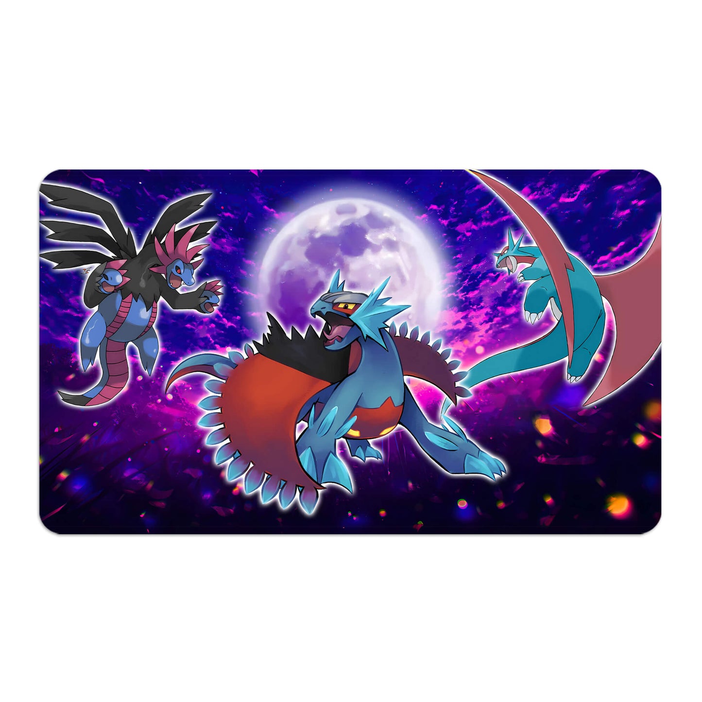 Roaring Moon Dragons Playmat