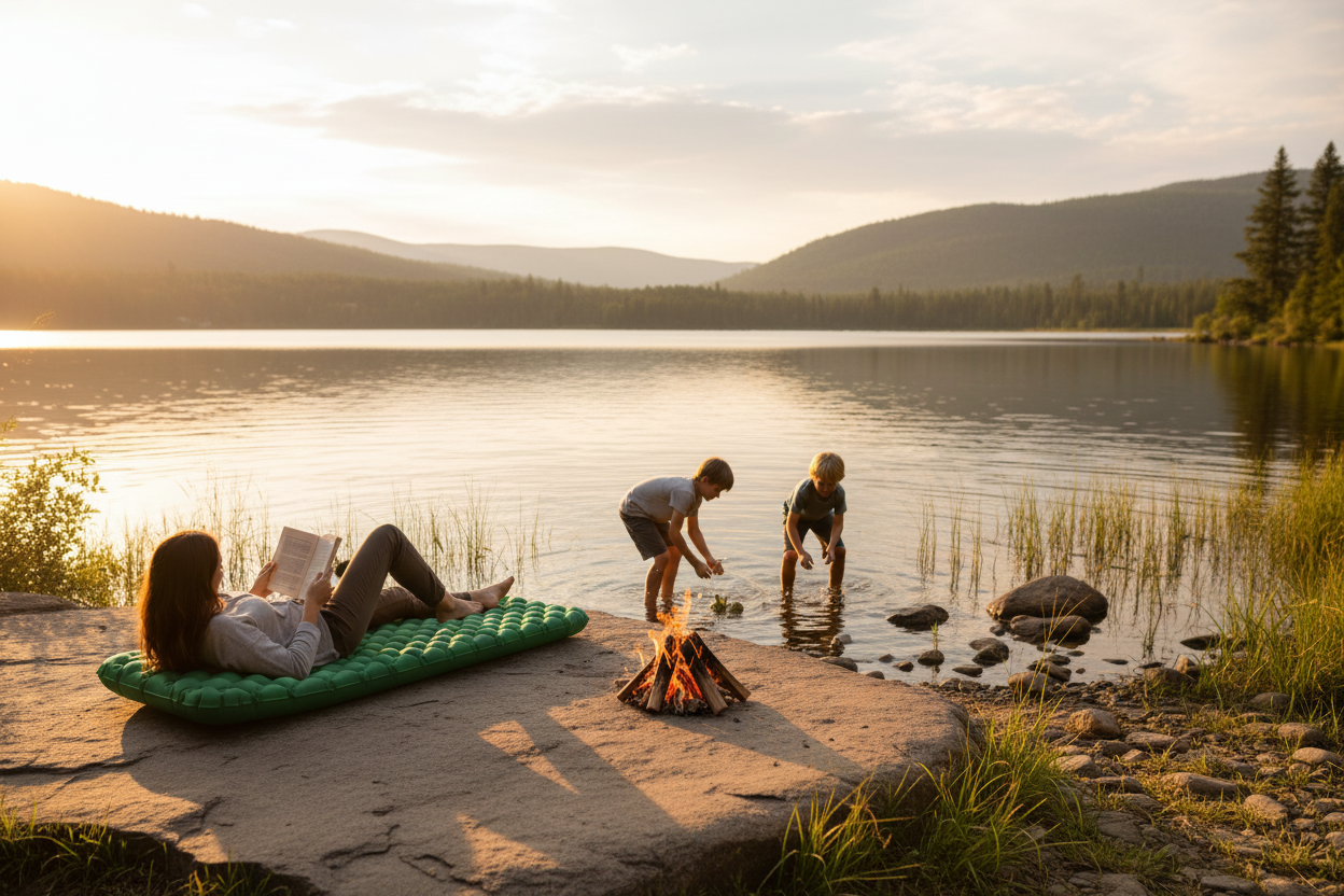Rockwater Designs TPU Light Long Length Self-inflating Air Mattresses