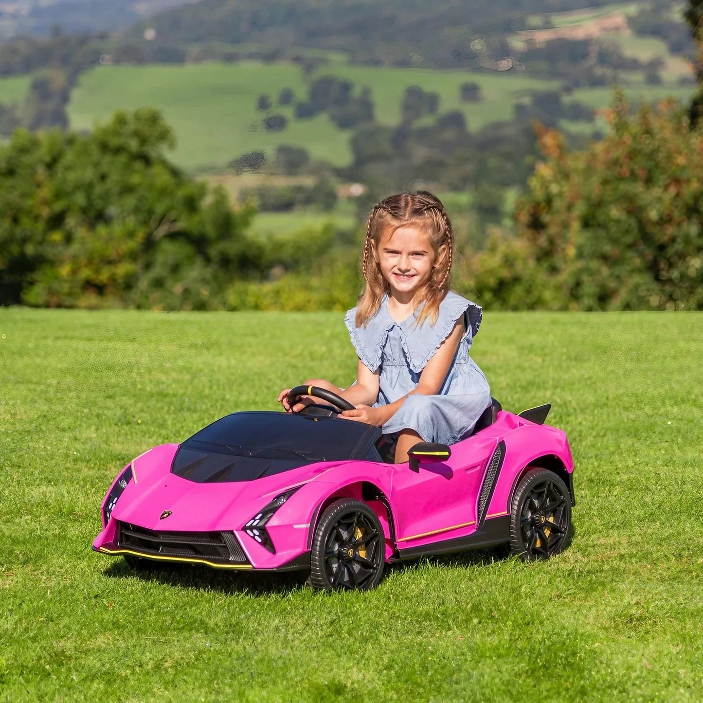 2026 Lamborghini Auténtica Kids Ride On Car with Remote Control