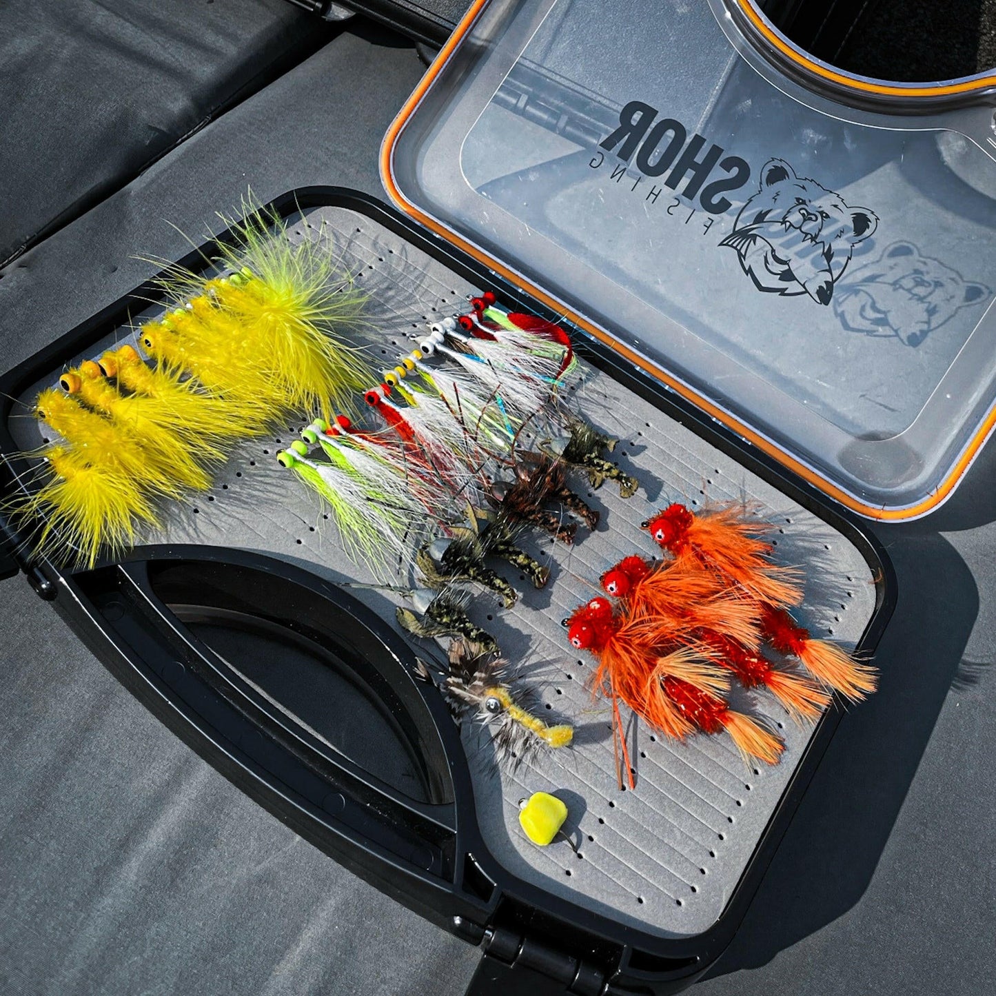 🍁SHOR BIG STREAMER FLY BOX