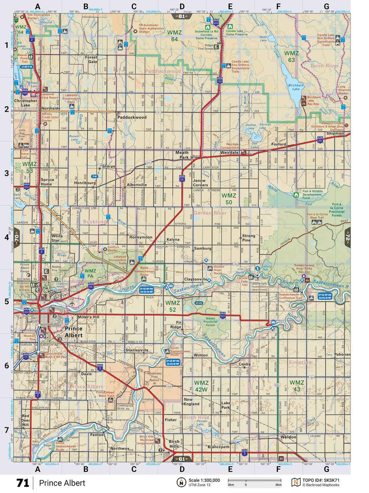 Saskatchewan Backroad Mapbook