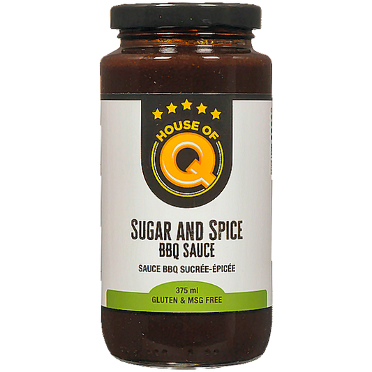 House Of Q Sugar and Spice BBQ Sauce - 375 ml