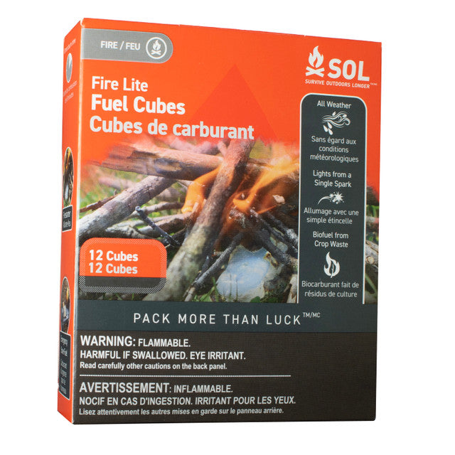 SOL Fire Lite Fuel Cubes in Box