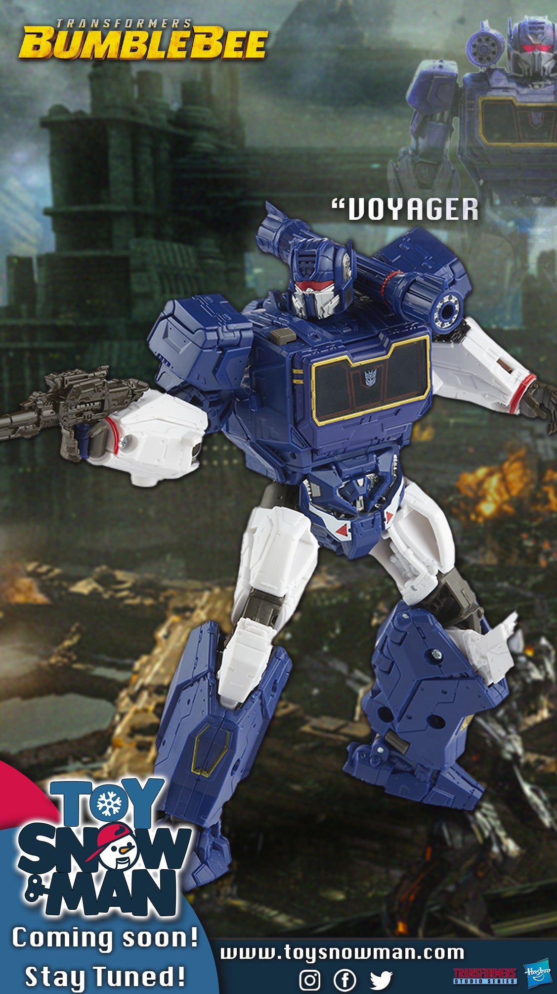 Transformers Studio Series 83 Voyager Soundwave