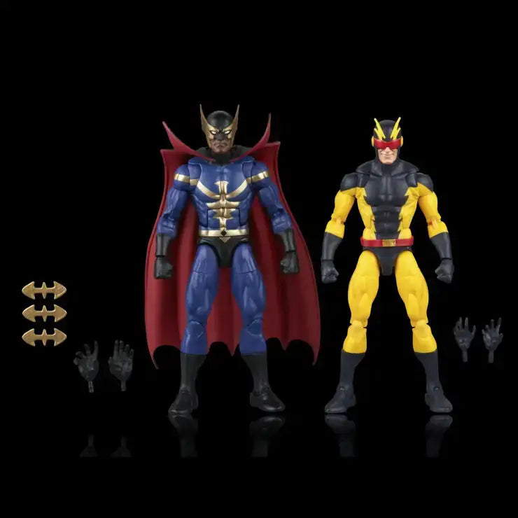 Marvel Legends - Nighthawk and Marvel's Blur